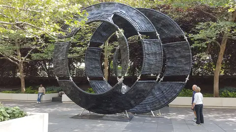 Image from the artist / work source for Chakaia Booker