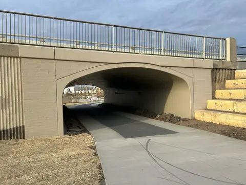 Verified project-site image for Graco Park tunnel public art