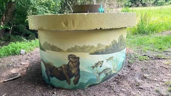Representative commissioner image for Greenway sewer riser painting