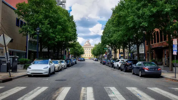 Verified project-site image for Fayetteville Street streetscape artworks