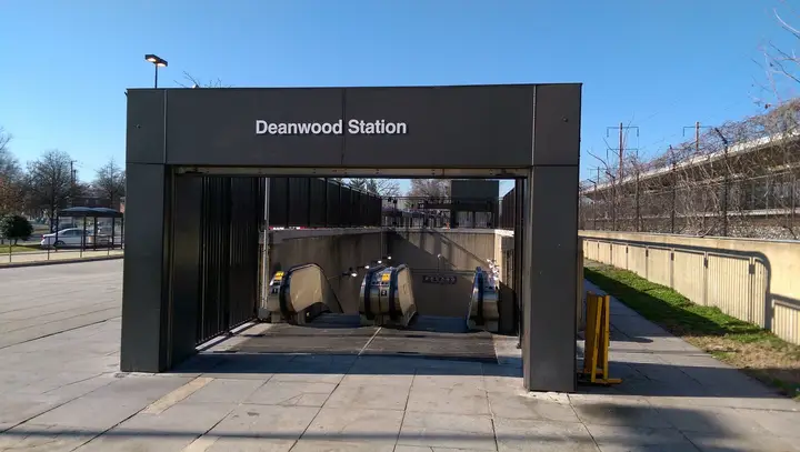 Source-page image · match unverified for Deanwood Metro station temporary wall art