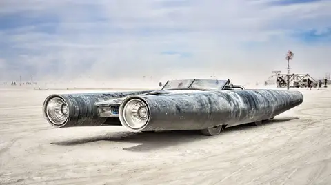 Verified artwork image for Rocket Car