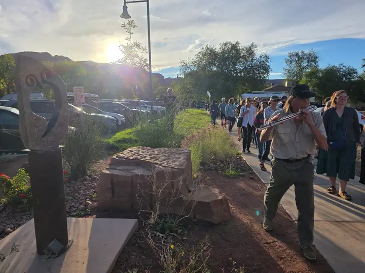 Image from the organizer source for Moab ArTTrails 2026–2027 outdoor sculpture exhibition