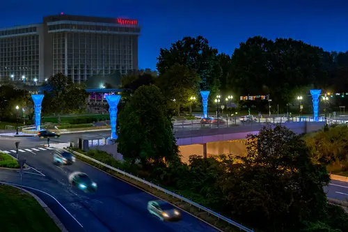 Verified artwork image for Corridor of Light (Esplanade Bridge)