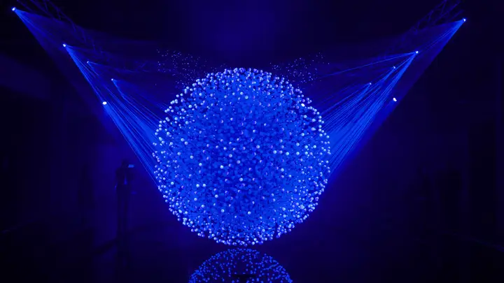 Image from the artist / work source for WHITEvoid