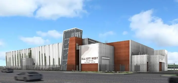 Representative organizer image for Elliott West treatment station glass artwork — design-only RFQ