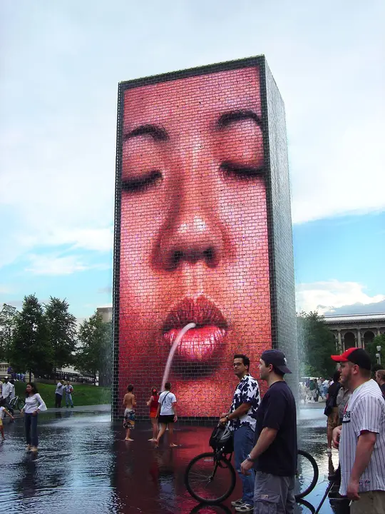 Verified artwork image for Crown Fountain