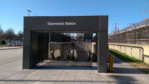 Source-page image · match unverified for Deanwood Metro station temporary wall art