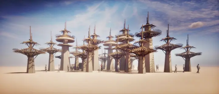 Image from the artist / work source for Folly Builders