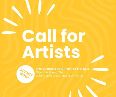 Image from the organizer source for The Well outdoor sculpture RFQ