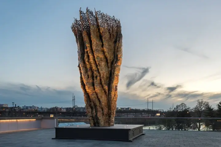 Image from the artist / work source for Ursula von Rydingsvard