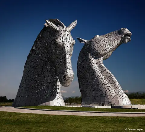 Image from the project source for The Kelpies