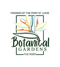 Organizer logo for Port St. Lucie Botanical Gardens temporary sculpture — two existing works on 24-month loan