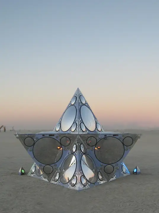 Image from the project source for Constellation of One