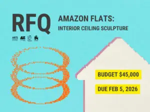 Source-page image · match unverified for Amazon Flats interior ceiling sculpture