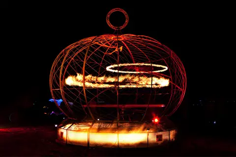 Verified artwork image for Caged Pulse Jets