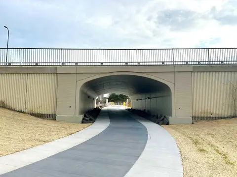Image from the organizer source for Graco Park tunnel art project — terms incomplete