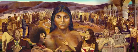 Verified artwork image for La Memoria de la Tierra: UCLA